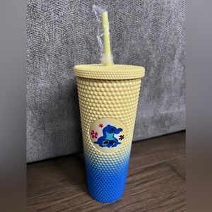 New Disney Stitch Blue/Yellow Tumbler